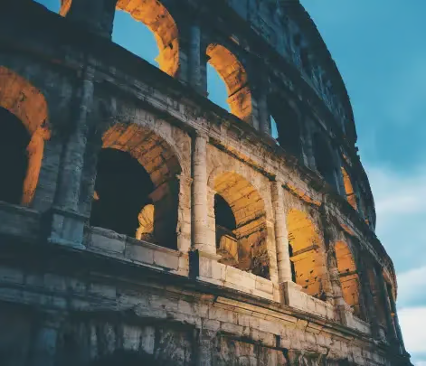 group tours in rome - classic colosseum green