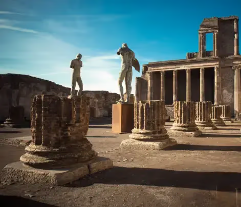 tour pompeii from rome by rail