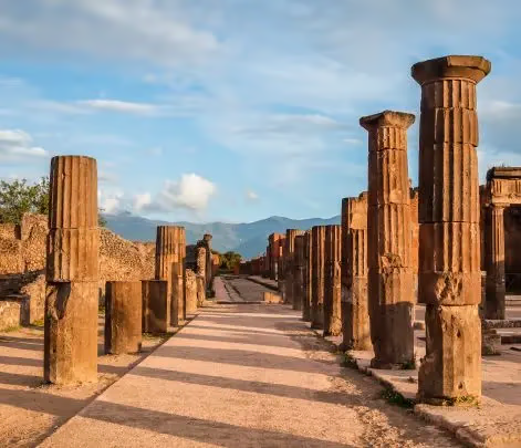 vip pompeii tour from rome by bullet train